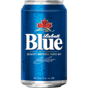 Labatt Blue (Tall Boy) = 473 mL